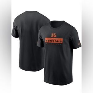 Nike Cincinnati Bengals Sideline Short Sleeve T Shirt Sz Large - NWOT